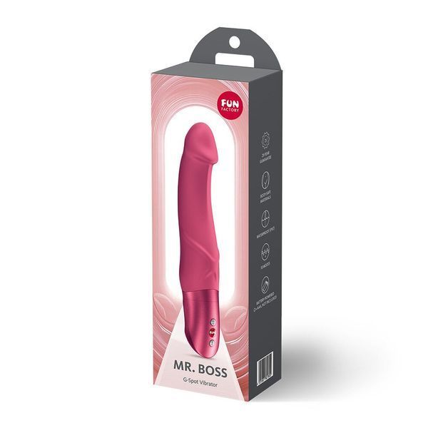 Вибратор Fun Factory Mr. Boss Raspberry SX3720 фото