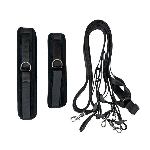 Растяжка на кровать Punishment - 5-Piece Bed Restraint Kit &ndash; Black SX2229 фото