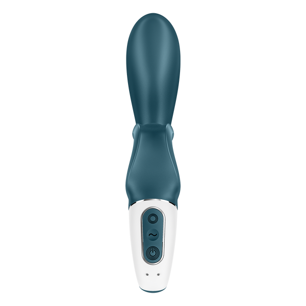 Смарт вібратор Satisfyer Hug me grayblue 4036571 фото