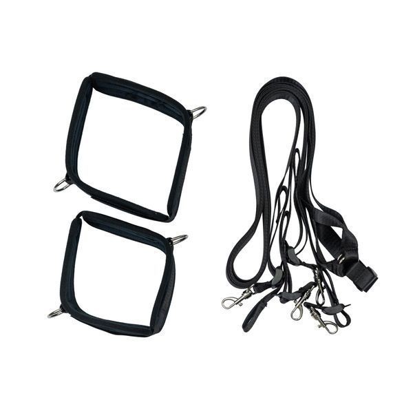 Растяжка на кровать Punishment - 5-Piece Bed Restraint Kit &ndash; Black SX2229 фото