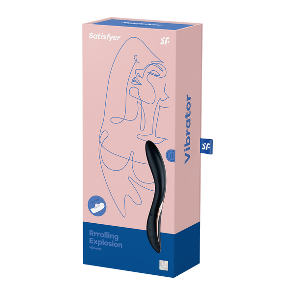 Cтимулятор з кульками Satisfyer Rrrolling Explosion black 4044019 фото