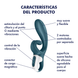 Смарт вібратор Satisfyer Hug me grayblue 4036571 фото 7