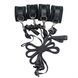 Растяжка на кровать Punishment - 5-Piece Bed Restraint Kit &ndash; Black SX2229 фото 2