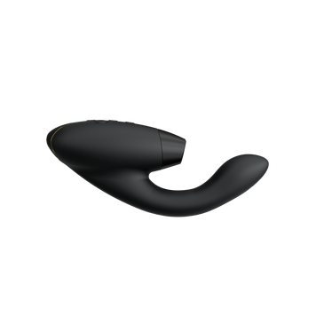 Вакуумний вібратор Womanizer Duo 2 Black WZ142SG9 фото
