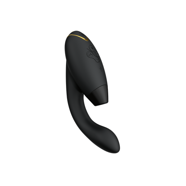 Вакуумний вібратор Womanizer Duo 2 Black WZ142SG9 фото