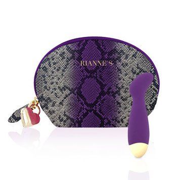 Вибратор для точки G Rianne S: Boa Mini Purple, 10 режимов работы, медицинский силикон SO3884 фото