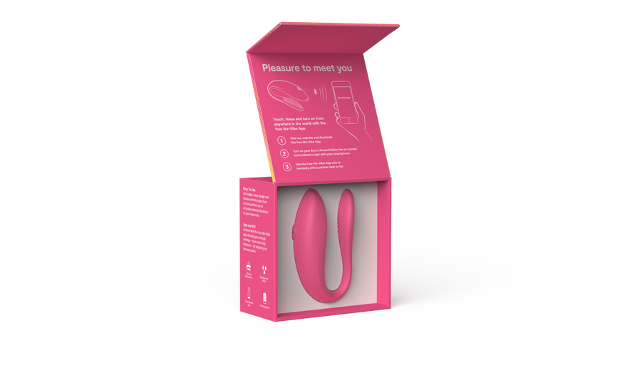 Смарт-вібратор We-Vibe Sync Lite Pink SNSY4SG3 фото