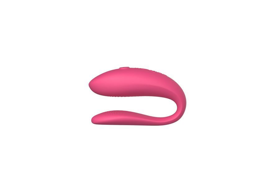 Смарт-вибратор для пар We-Vibe Sync Lite Pink, 10 виброрежимов, можно совмещать с проникающим сексом SO8766 фото