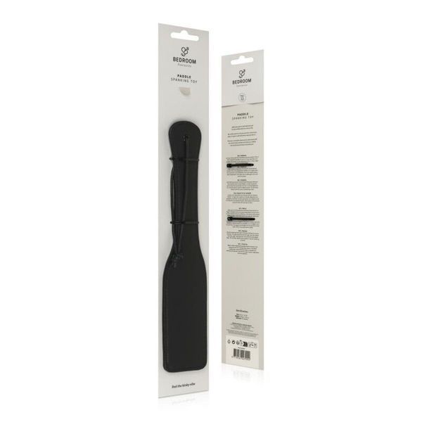 Паддл Bedroom Fantasies: Faux Leather Paddle, черный SO8821 фото